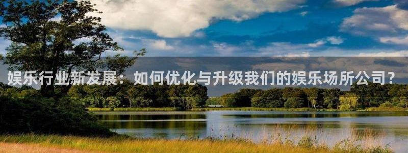 万事娱乐零能源集团：娱乐行业新发展：如何优化与升级我们的娱乐场所公司？