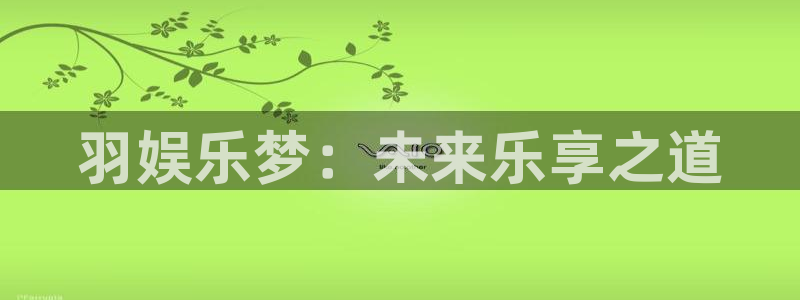 万事娱乐招商：羽娱乐梦：未来乐享之道